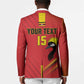 Custom Uganda Basketball Blazer Go Silverbacks
