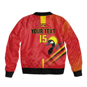 Custom Uganda Basketball Bomber Jacket Go Champions Silverbacks - African Pride