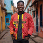 Custom Uganda Basketball Bomber Jacket Go Champions Silverbacks - African Pride