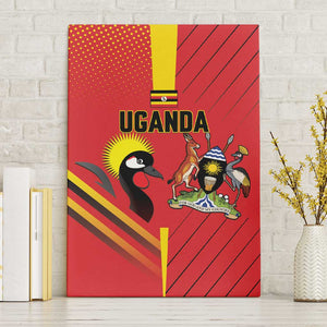 Uganda Basketball Canvas Wall Art Go Champions Silverbacks - African Pride