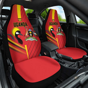 Uganda Basketball Car Seat Cover Go Champions Silverbacks - African Pride