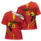 Custom Uganda Basketball Cross Shoulder Shirt Go Silverbacks