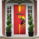 Custom Uganda Basketball Door Cover Go Silverbacks
