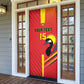 Custom Uganda Basketball Door Cover Go Silverbacks