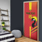 Custom Uganda Basketball Door Cover Go Silverbacks