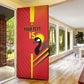 Custom Uganda Basketball Door Cover Go Silverbacks