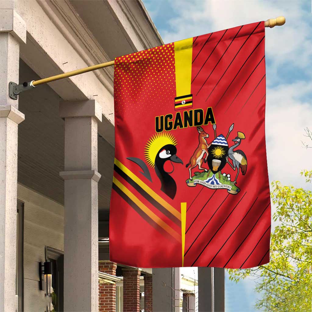 Uganda Basketball Garden Flag Go Champions Silverbacks - African Pride