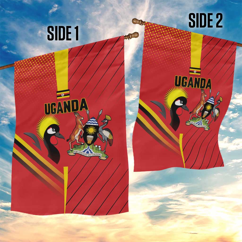Uganda Basketball Garden Flag Go Champions Silverbacks - African Pride