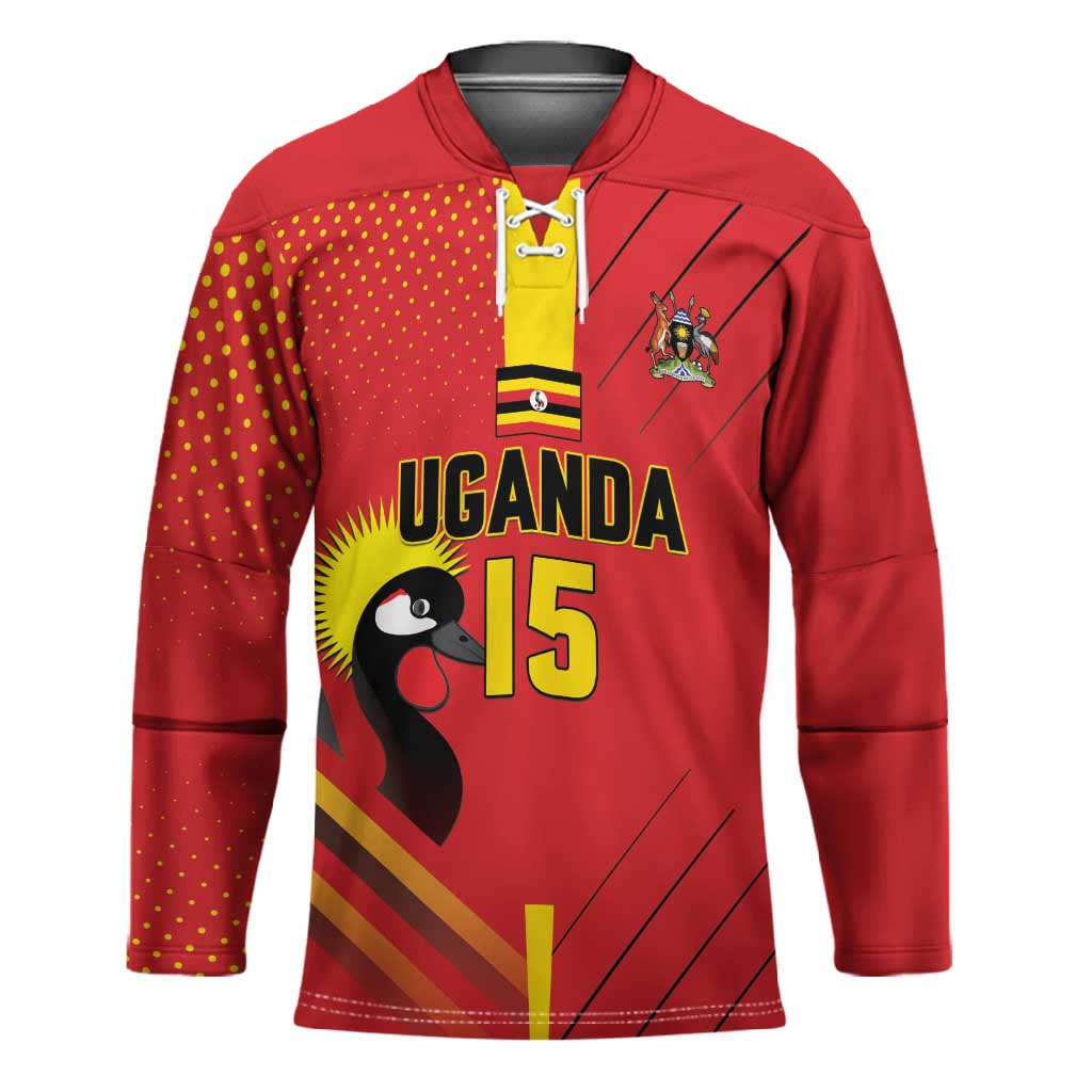 Custom Uganda Basketball Hockey Jersey Go Silverbacks
