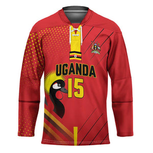 Custom Uganda Basketball Hockey Jersey Go Silverbacks