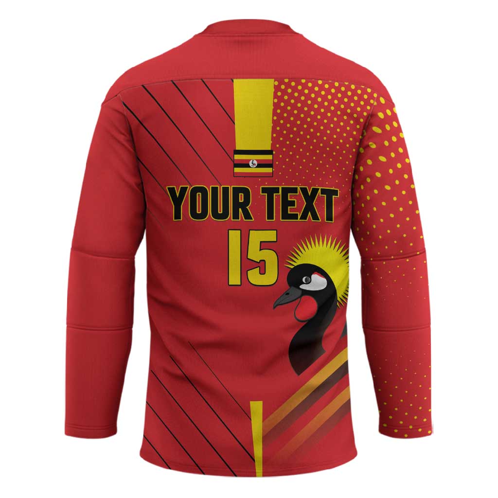 Custom Uganda Basketball Hockey Jersey Go Silverbacks