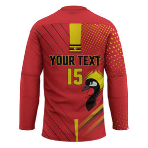 Custom Uganda Basketball Hockey Jersey Go Silverbacks
