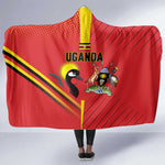Uganda Basketball Hooded Blanket Go Champions Silverbacks - African Pride