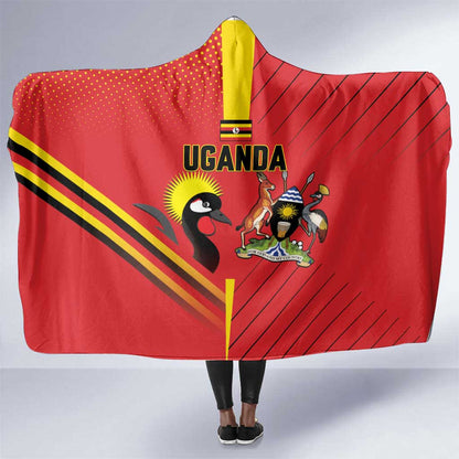 Uganda Basketball Hooded Blanket Go Champions Silverbacks - African Pride
