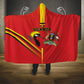 Uganda Basketball Hooded Blanket Go Champions Silverbacks - African Pride