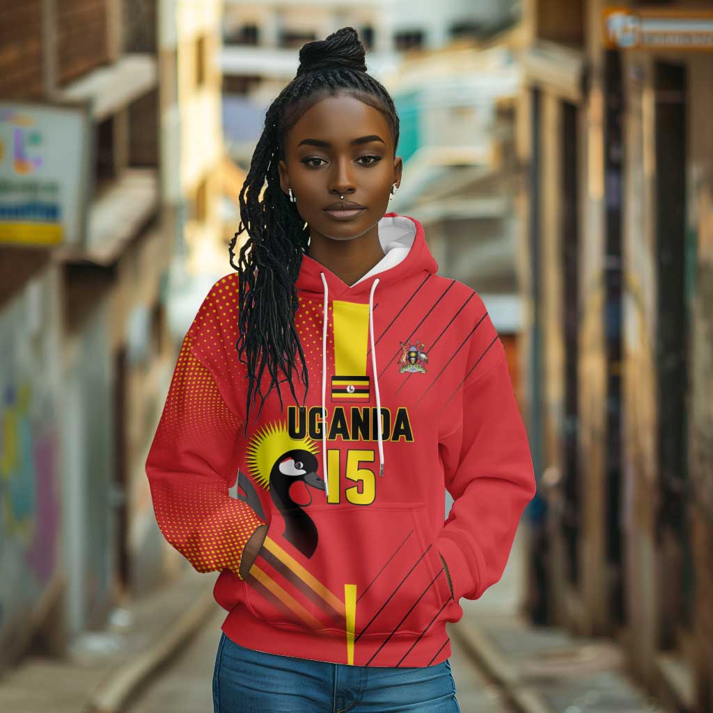 Custom Uganda Basketball Hoodie Go Champions Silverbacks - African Pride