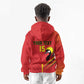 Custom Uganda Basketball Kid Hoodie Go Champions Silverbacks - African Pride