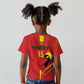 Custom Uganda Basketball Kid T shirt Go Champions Silverbacks - African Pride
