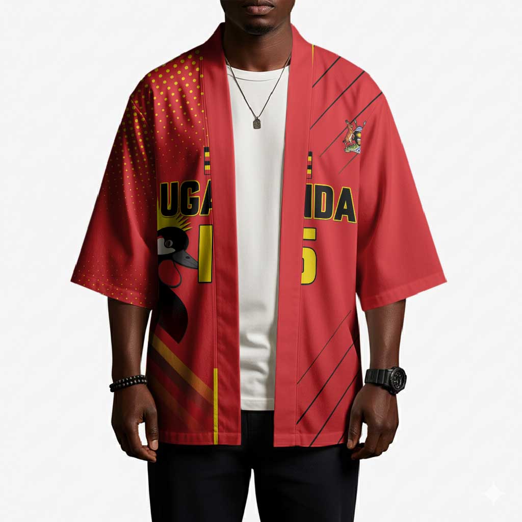 Custom Uganda Basketball Kimono Go Silverbacks