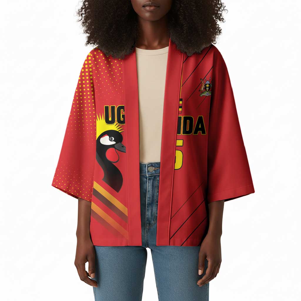 Custom Uganda Basketball Kimono Go Silverbacks