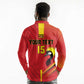 Custom Uganda Basketball Long Sleeve Polo Shirt Go Champions Silverbacks - African Pride