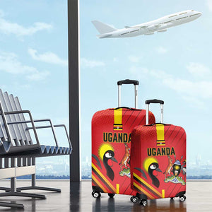 Uganda Basketball Luggage Cover Go Champions Silverbacks - African Pride