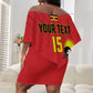Custom Uganda Basketball Off Shoulder Short Dress Go Champions Silverbacks - African Pride