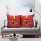 Uganda Basketball Pillow Cover Go Silverbacks