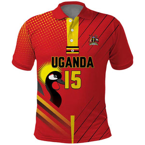 Custom Uganda Basketball Polo Shirt Go Champions Silverbacks - African Pride
