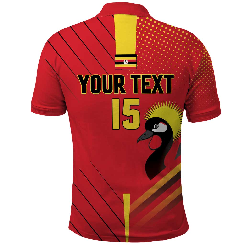 Custom Uganda Basketball Polo Shirt Go Champions Silverbacks - African Pride