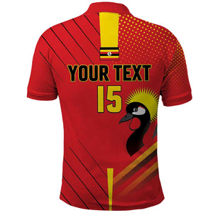 Custom Uganda Basketball Polo Shirt Go Champions Silverbacks - African Pride