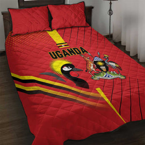 Uganda Basketball Quilt Bed Set Go Champions Silverbacks - African Pride