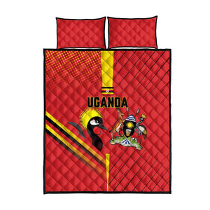 Uganda Basketball Quilt Bed Set Go Champions Silverbacks - African Pride