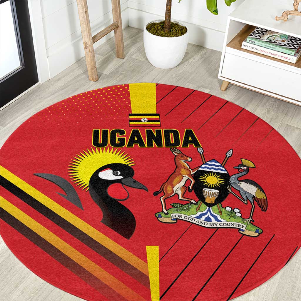 Uganda Basketball Round Carpet Go Champions Silverbacks - African Pride