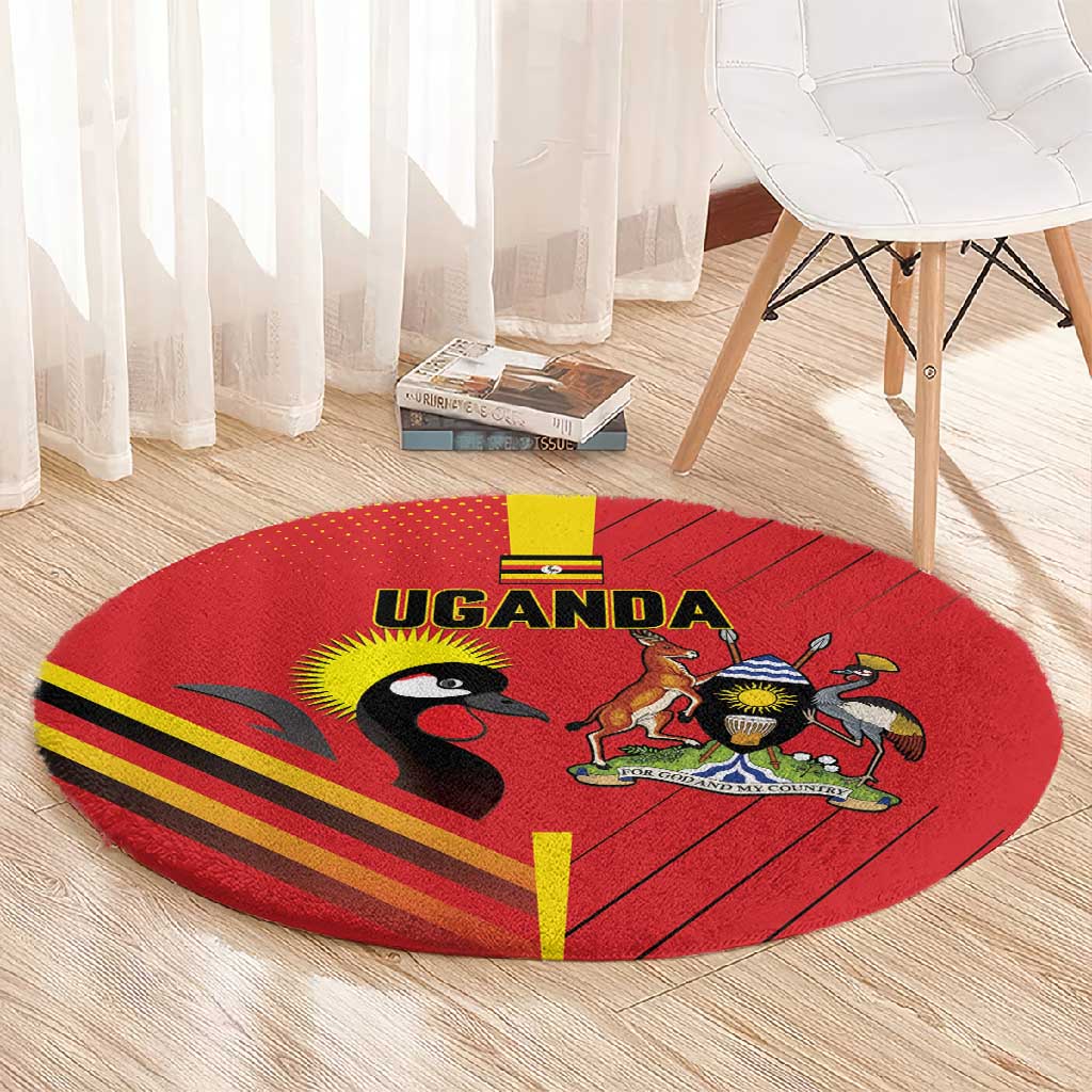 Uganda Basketball Round Carpet Go Champions Silverbacks - African Pride