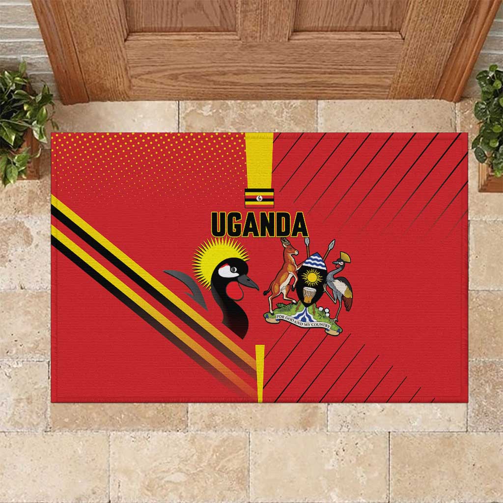 Uganda Basketball Rubber Doormat Go Champions Silverbacks - African Pride