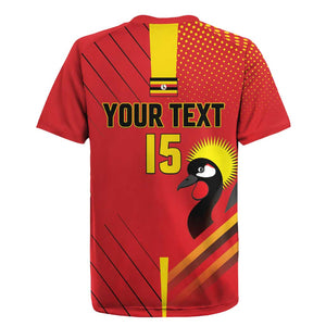 Custom Uganda Basketball Rugby Jersey Go Champions Silverbacks - African Pride