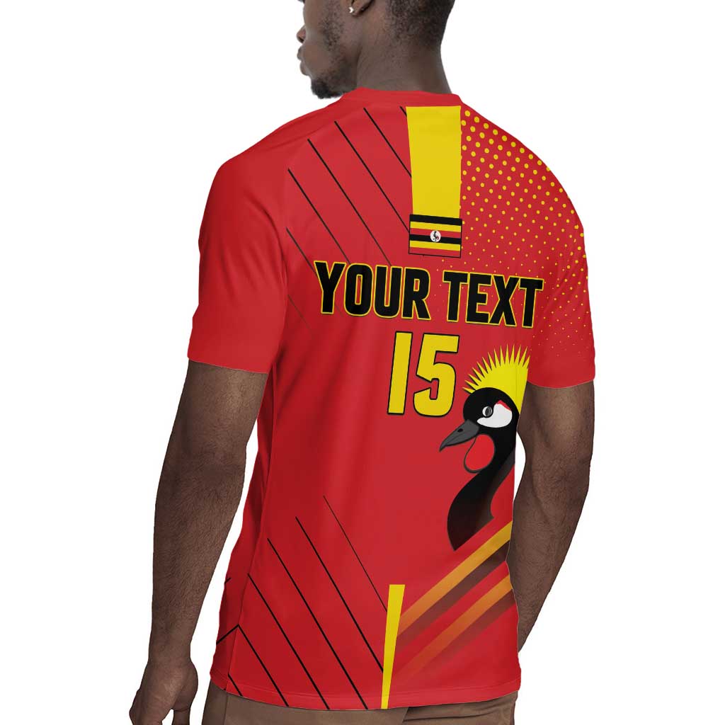 Custom Uganda Basketball Rugby Jersey Go Champions Silverbacks - African Pride