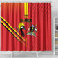 Uganda Basketball Shower Curtain Go Champions Silverbacks - African Pride