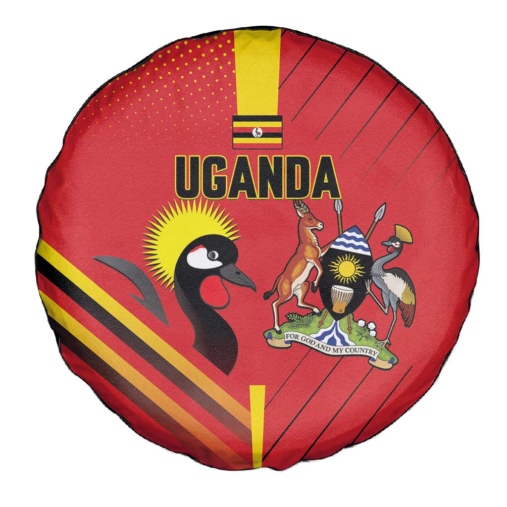 Uganda Basketball Spare Tire Cover Go Champions Silverbacks - African Pride