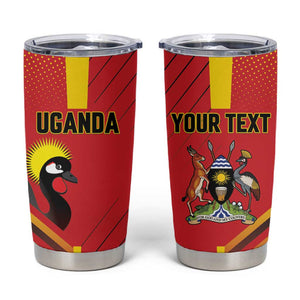 Custom Uganda Basketball Tumbler Cup Go Champions Silverbacks - African Pride