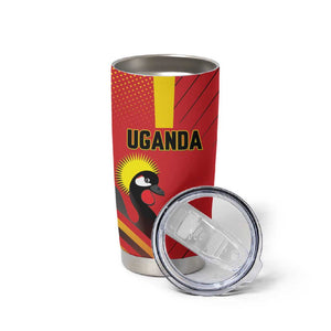 Custom Uganda Basketball Tumbler Cup Go Champions Silverbacks - African Pride