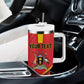 Custom Uganda Basketball Tumbler With Handle Go Champions Silverbacks - African Pride