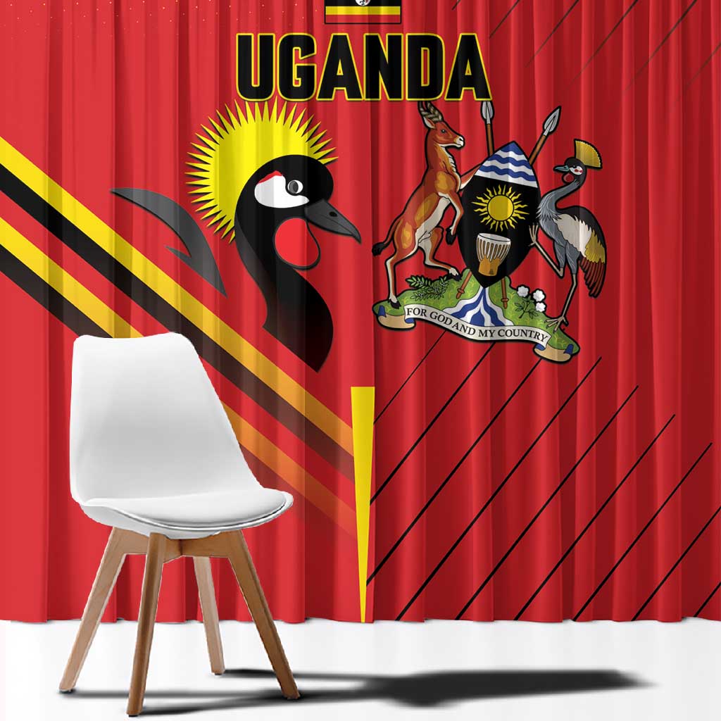 Uganda Basketball Window Curtain Go Champions Silverbacks - African Pride