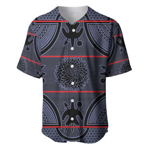Basotho Blanket Baseball Jersey Lesotho Seanamarena Heritage - Serenity - African Pride