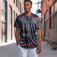 Basotho Blanket Baseball Jersey Lesotho Seanamarena Heritage - Serenity - African Pride