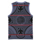 Basotho Blanket Basketball Jersey Lesotho Seanamarena Heritage - Serenity - African Pride