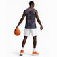 Basotho Blanket Basketball Jersey Lesotho Seanamarena Heritage - Serenity - African Pride