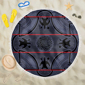 Basotho Blanket Beach Blanket Lesotho Seanamarena Heritage - Serenity - African Pride