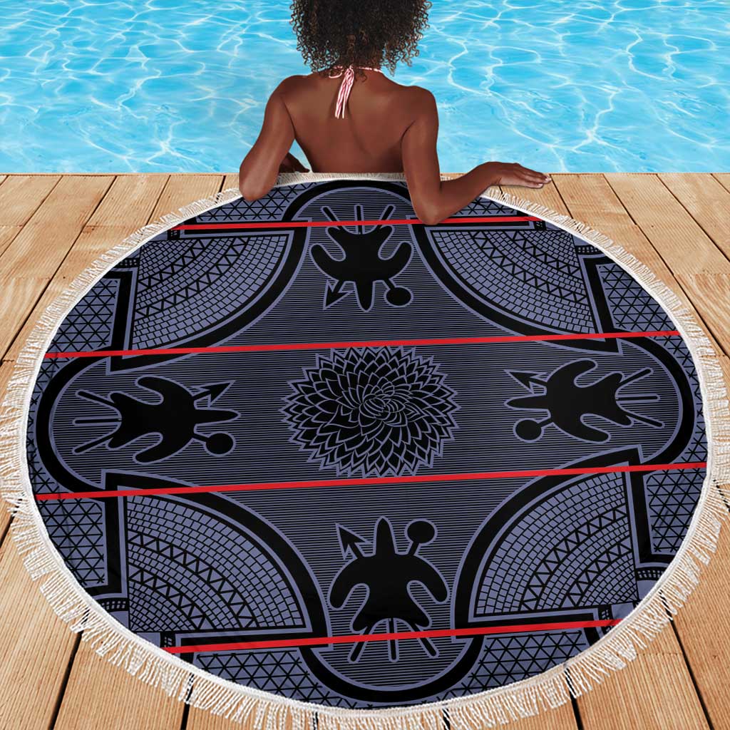 Basotho Blanket Beach Blanket Lesotho Seanamarena Heritage - Serenity - African Pride